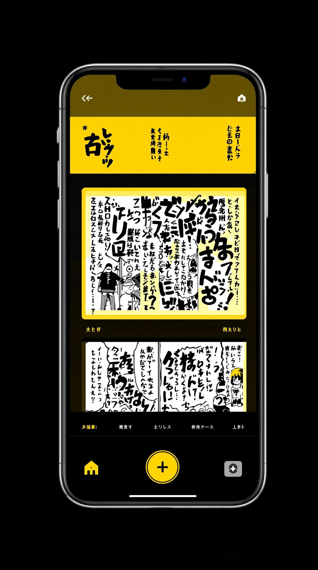 包子漫画APP界面展示 - 阅读界面