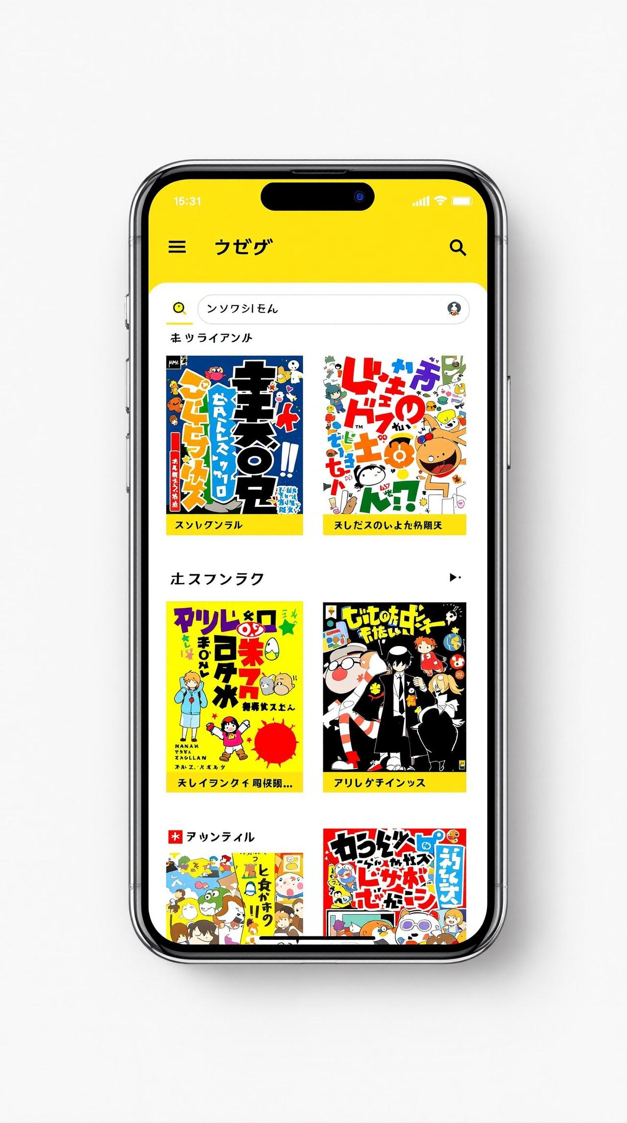 包子漫画APP界面展示 - 漫画书架