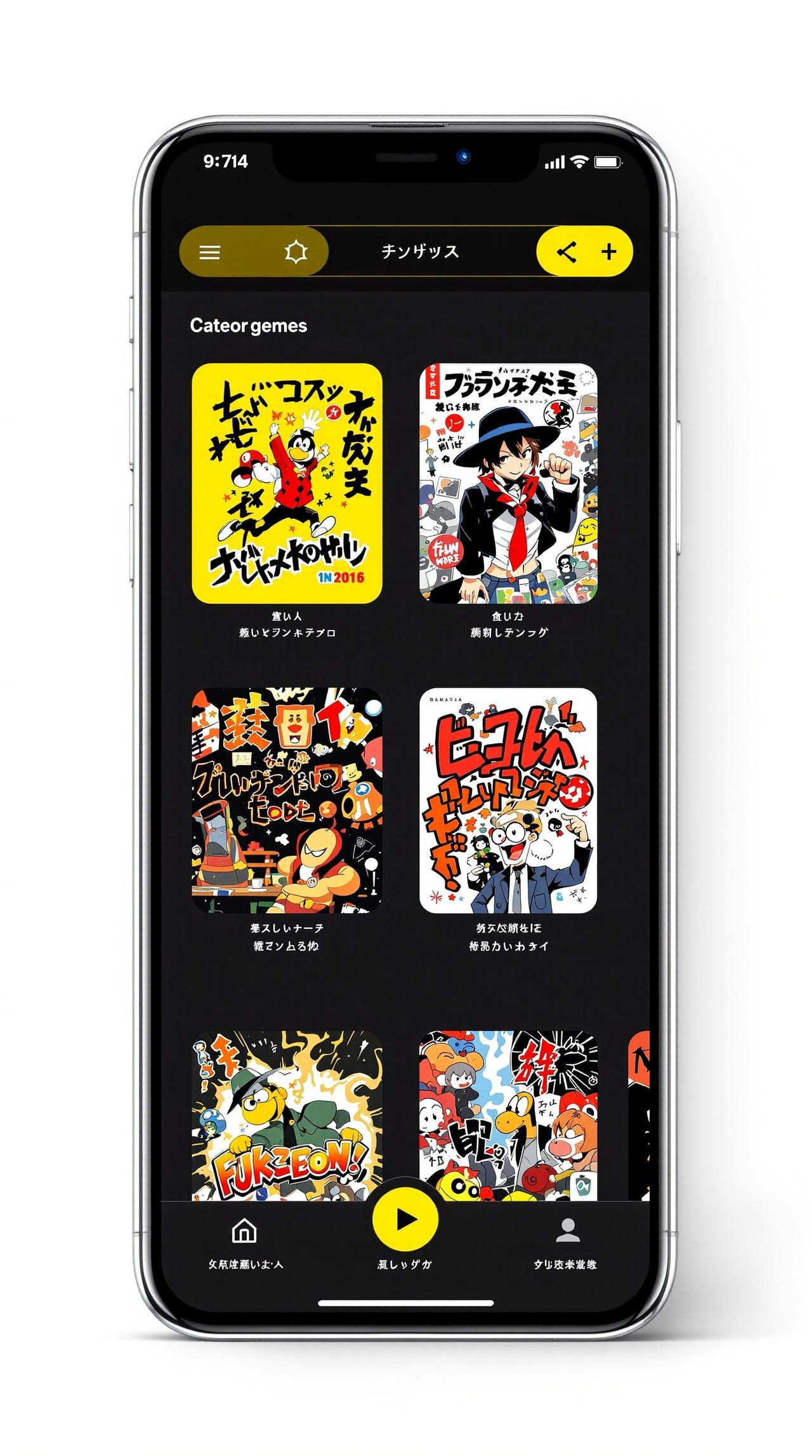 包子漫画APP界面展示 - 分类浏览